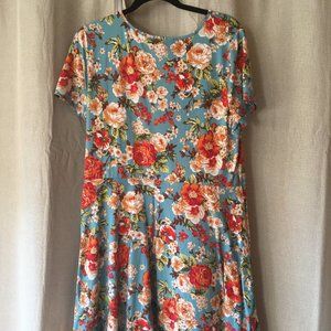 Forever 21 2x Flower Dress